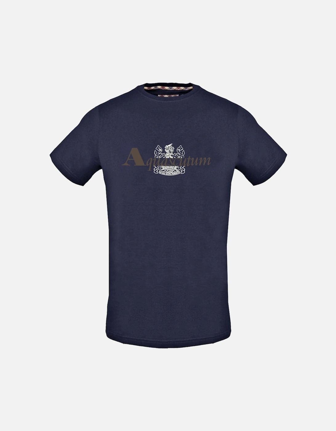 Brand Aldis Logo Navy Blue T-Shirt, 3 of 2