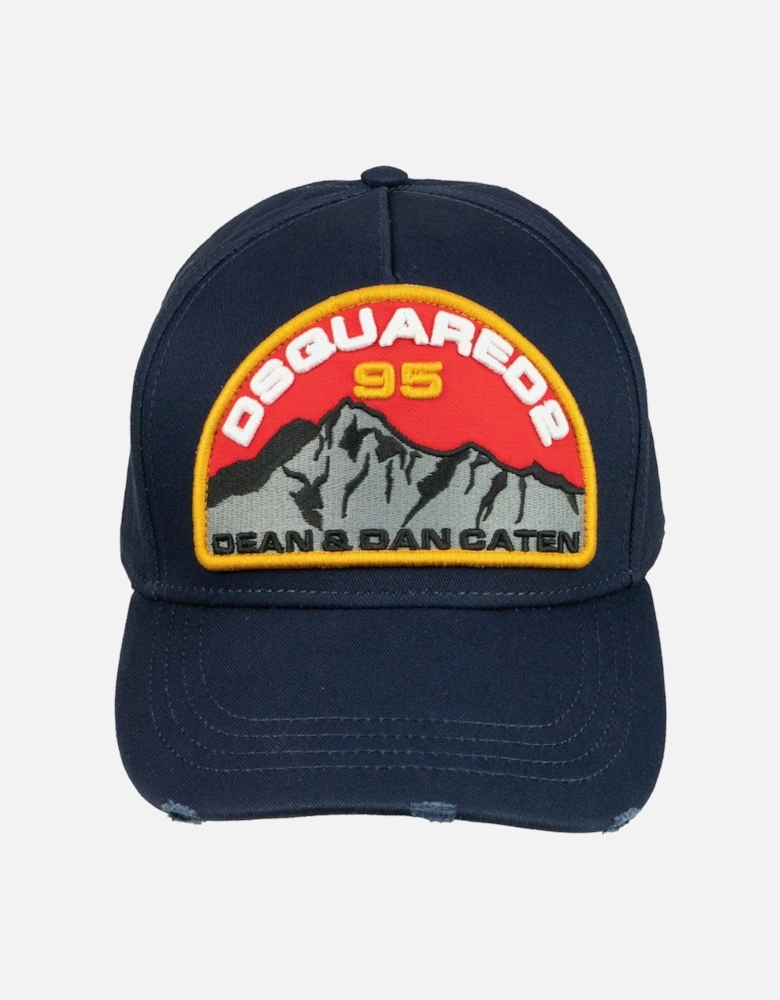 95 Rocky Mountain Navy Blue Baseball Cap