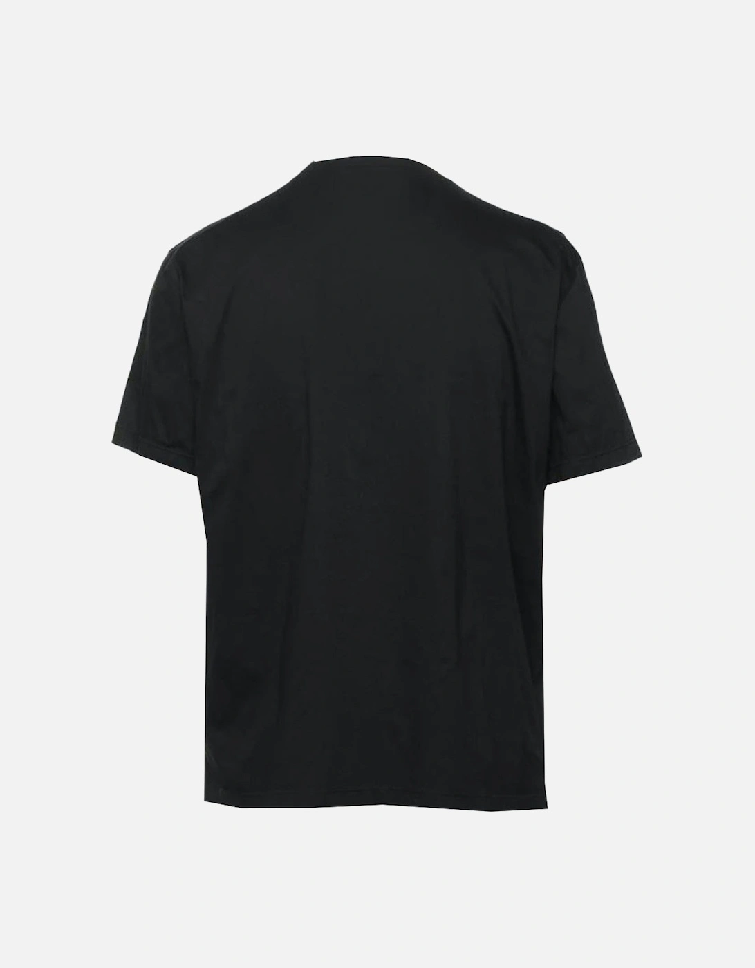 64 Maple Leaf Box Fit Black T-Shirt