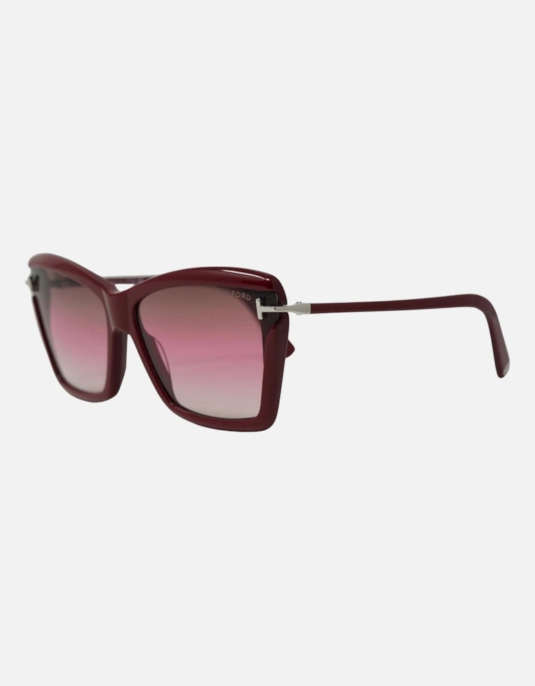 Leah Ft0849 69F Red Sunglasses