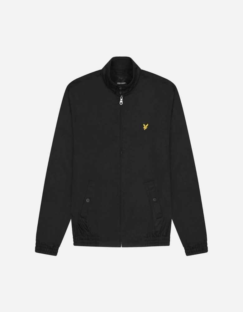 Lyle & Scott Branded Black Short Zip-Up Jacket