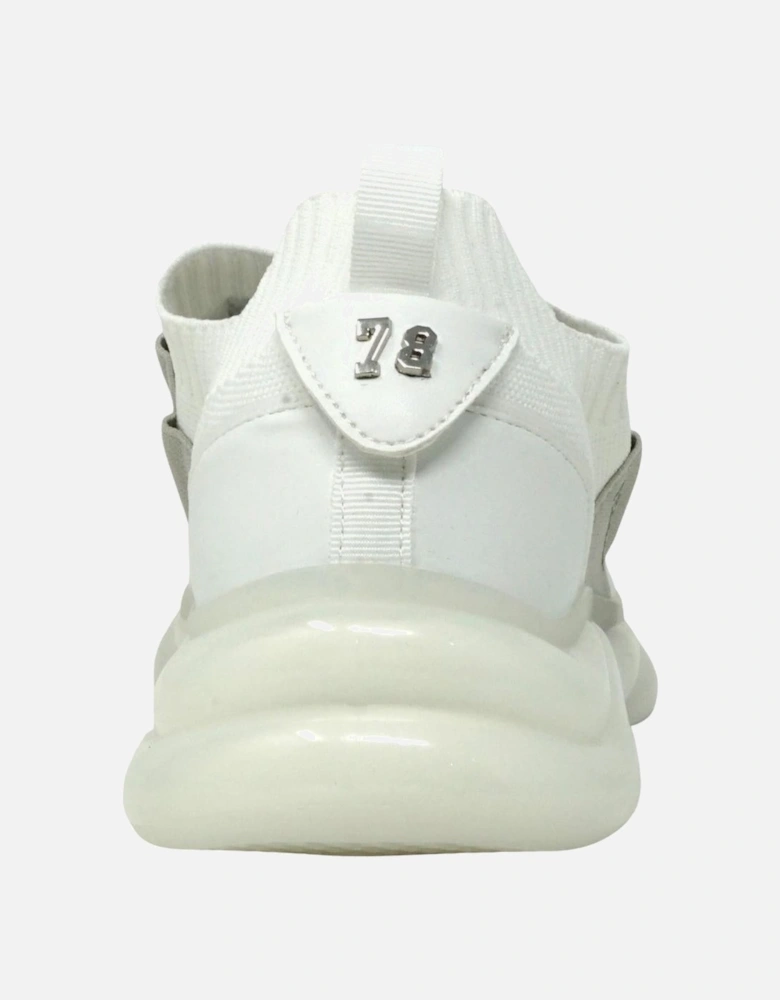 Plein Sport Logo Sock White Sneakers