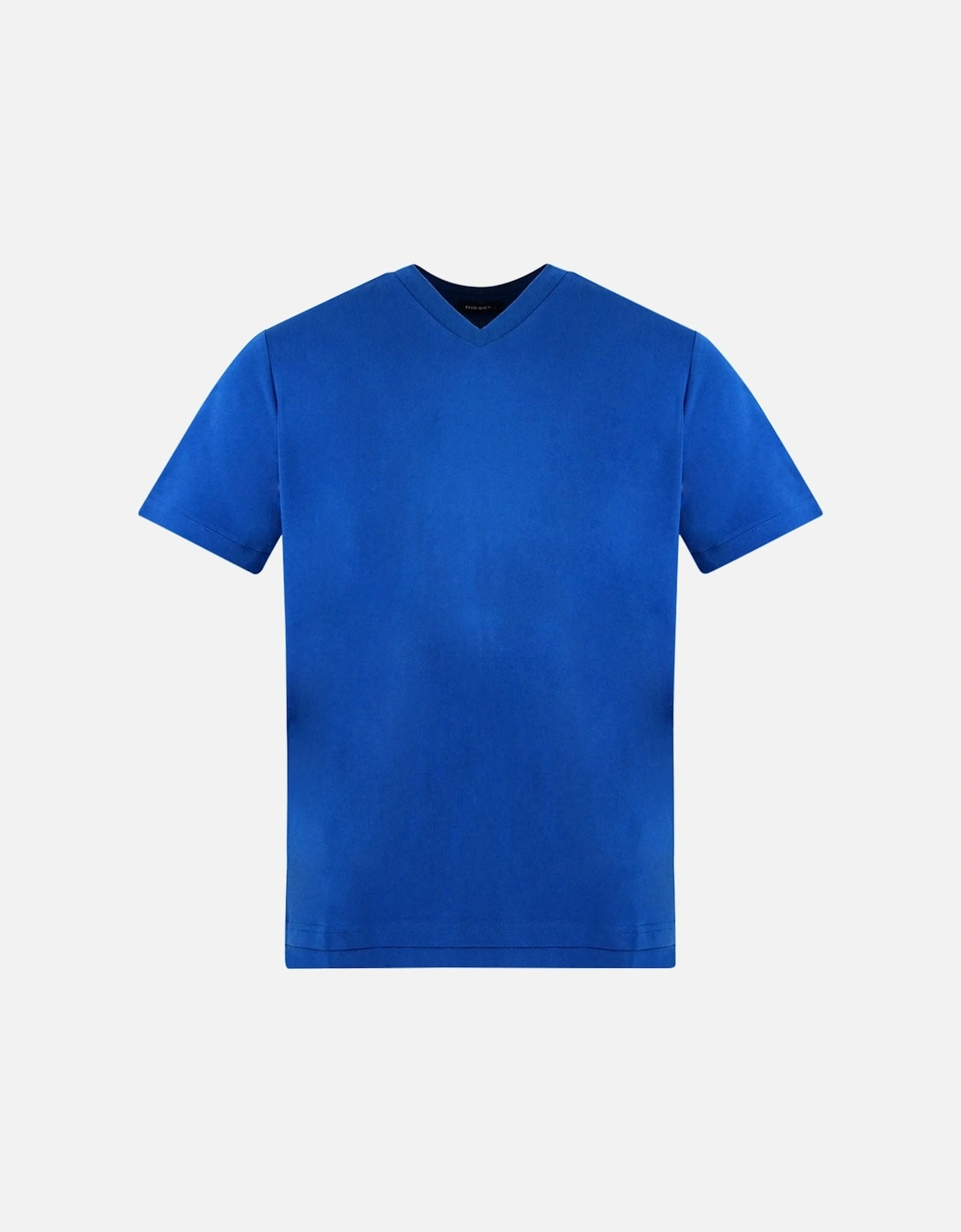 T-Cherubik-New Blue V-Neck T-Shirt, 3 of 2