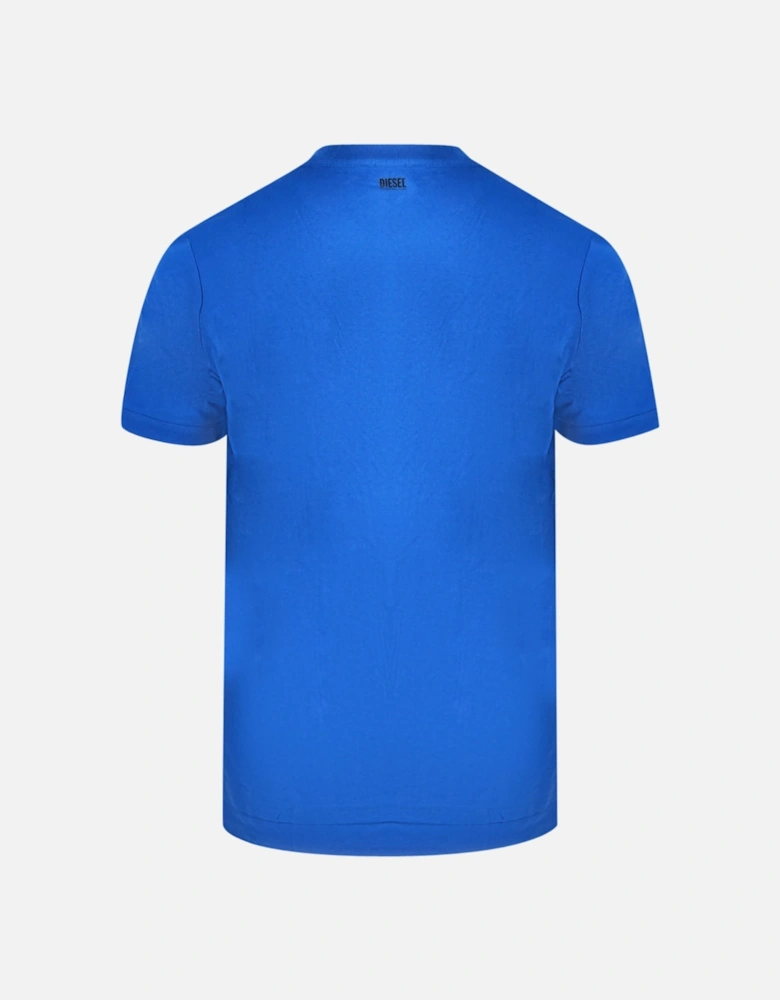 T-Cherubik-New Blue V-Neck T-Shirt