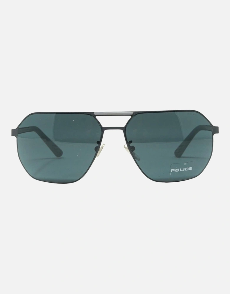 SPL968 0180 Dark Grey Sunglasses