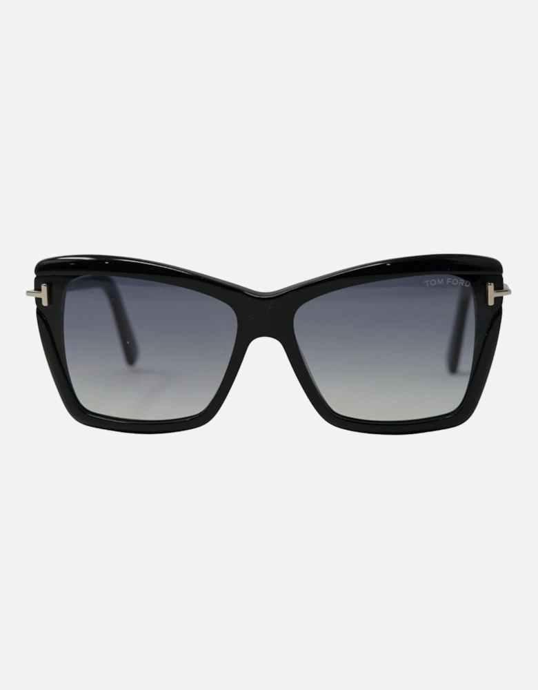 Leah FT0849 01B Black Sunglasses