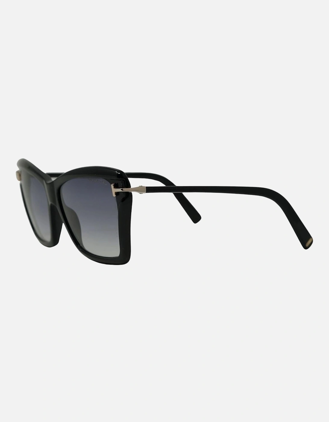Leah FT0849-F 01B Black Sunglasses