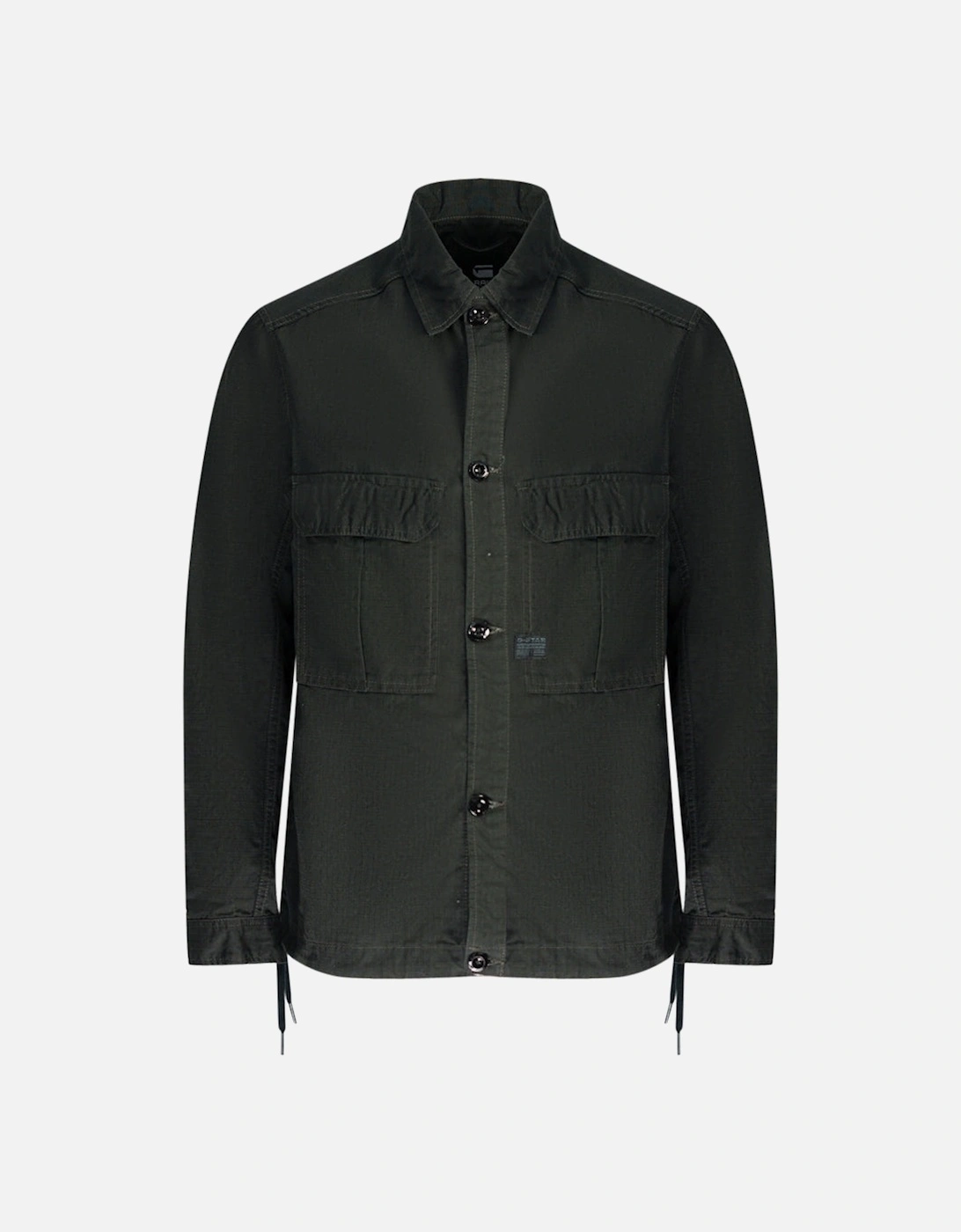 Raw 2 Flap PKT Relaxed Raven Jacket, 3 of 2