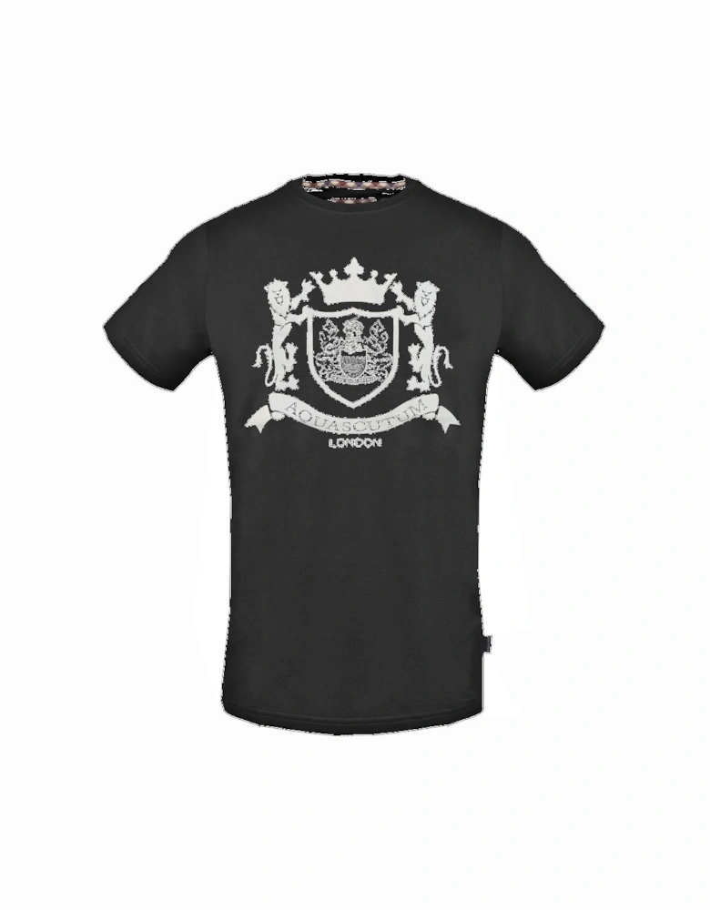 Royal Logo Black T-Shirt