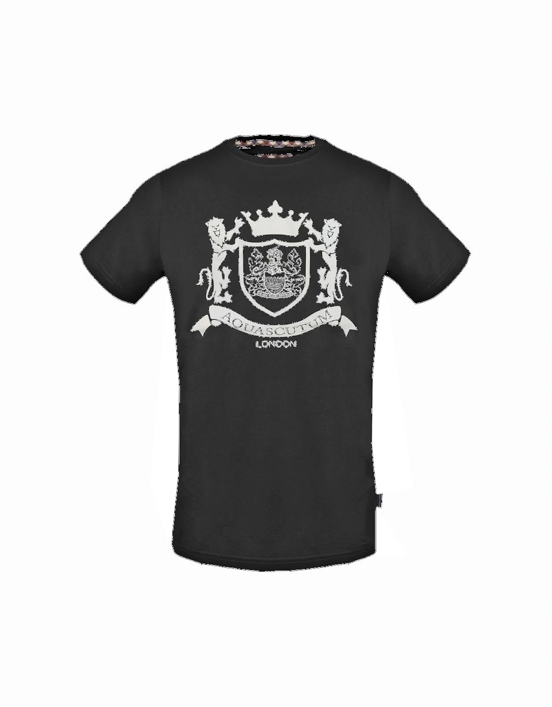 Royal Logo Black T-Shirt, 3 of 2