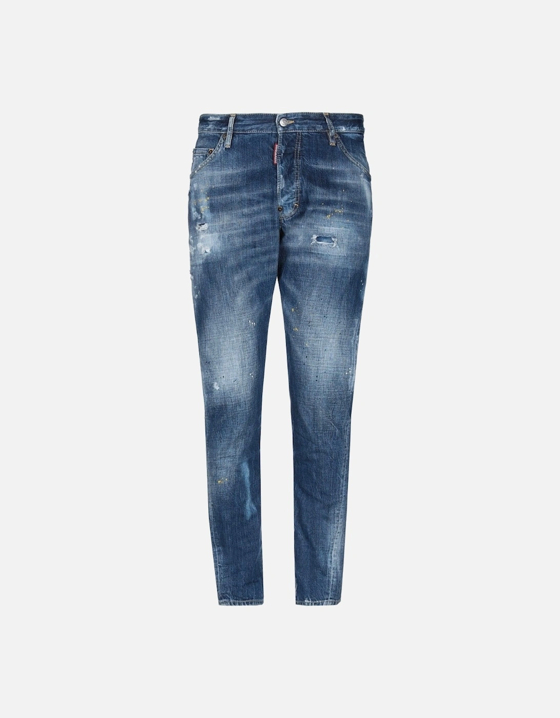 Distressed Multi Paint Spray Classic Kenny Twist Jeans, 4 of 3