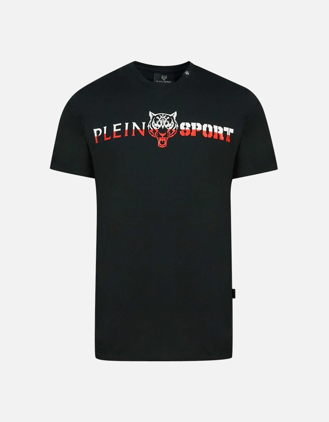 Plein Sport Bold Split Logo Black T-Shirt, 3 of 2