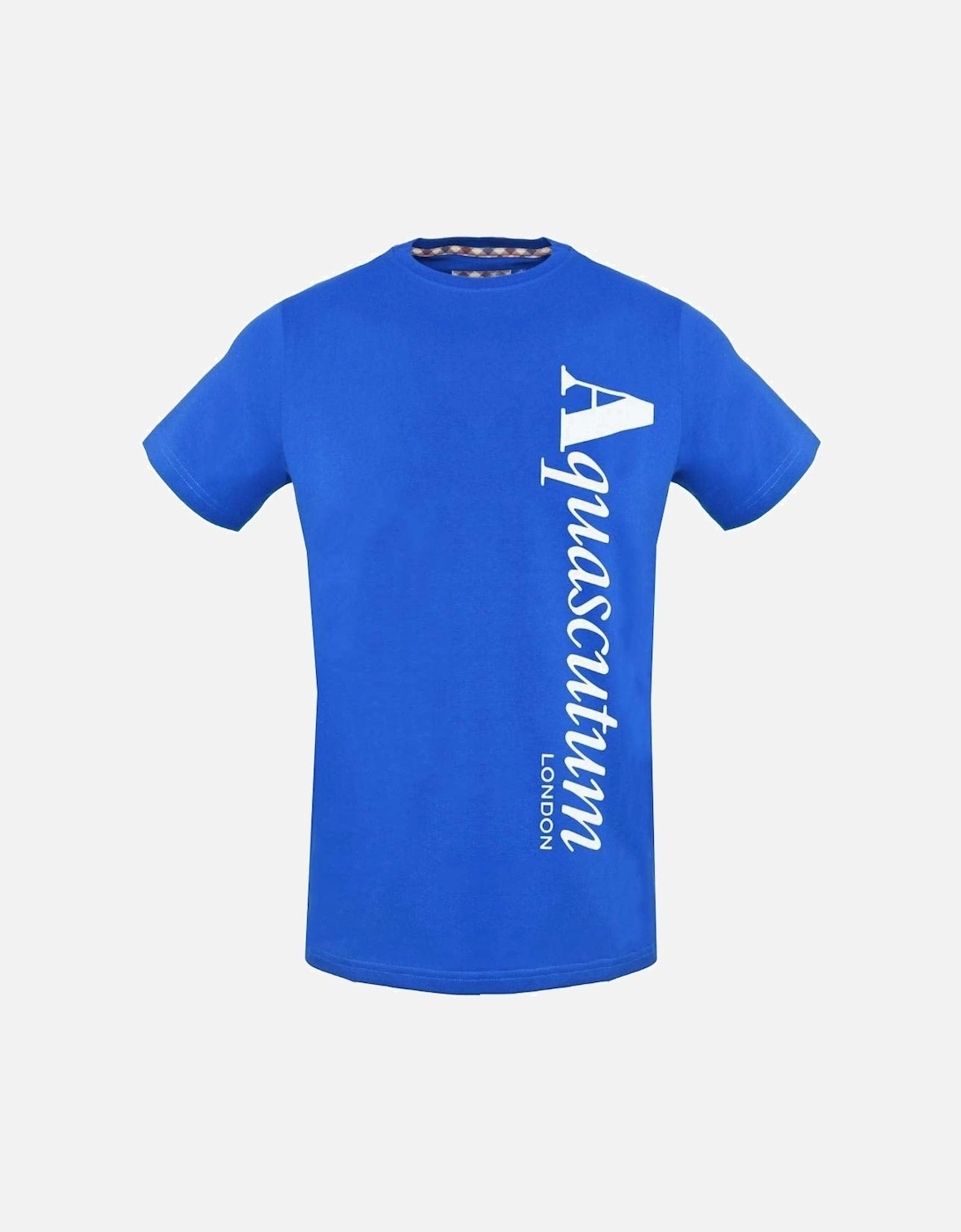 Vertical Logo Blue T-Shirt, 3 of 2
