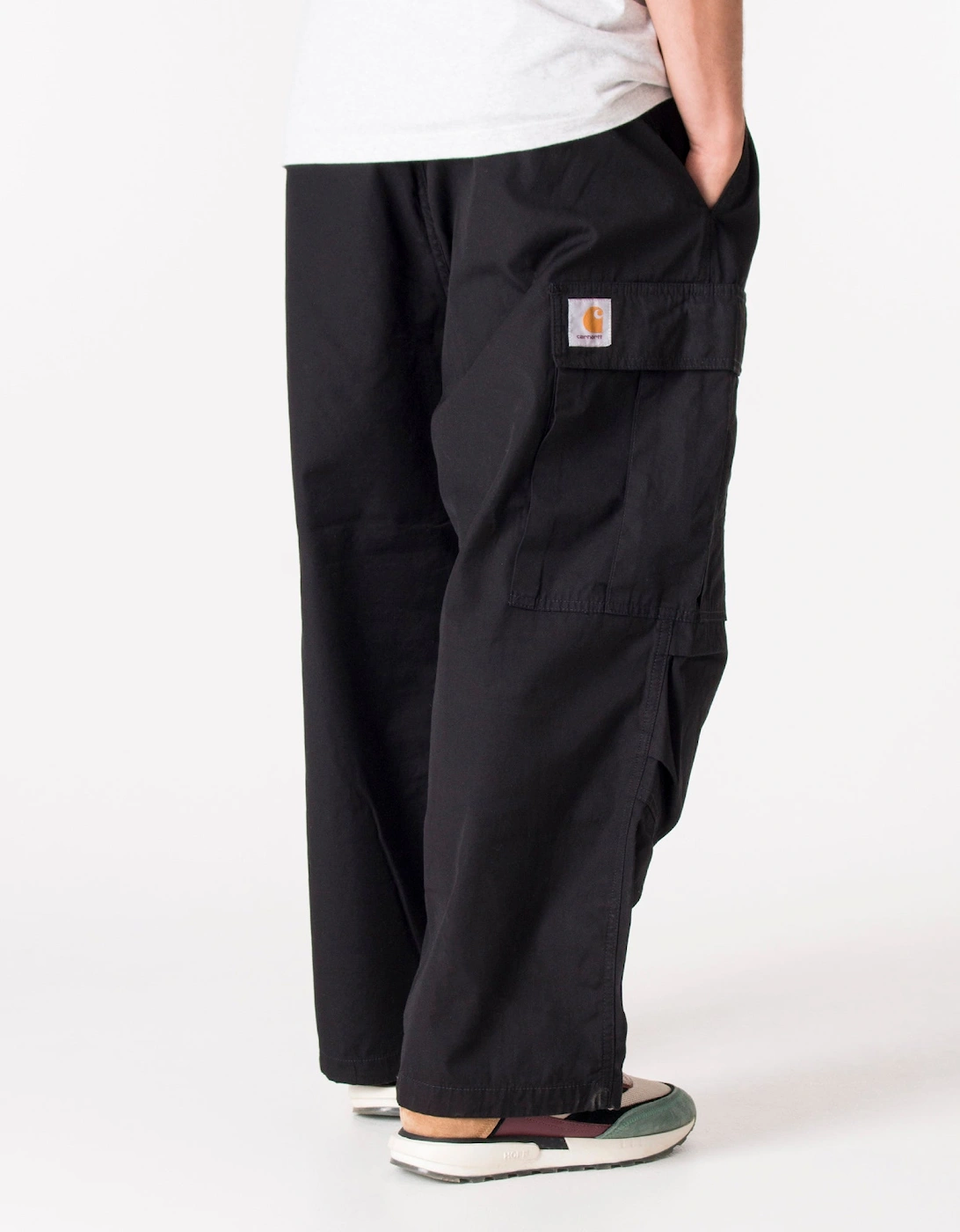 Relaxed Fit Jet Cargo Pants
