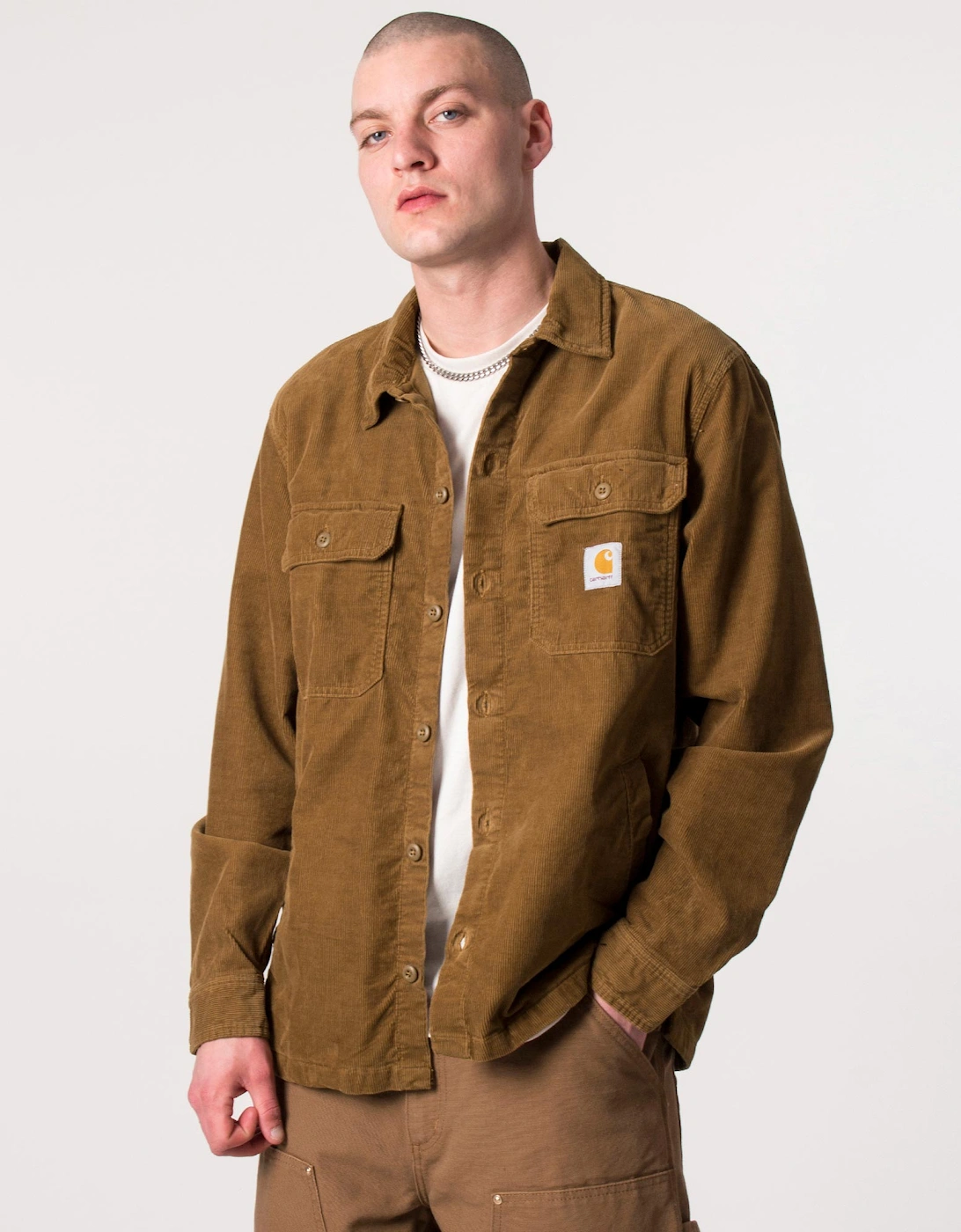 Relaxed Fit Dixon Corduroy Overshirt, 6 of 5