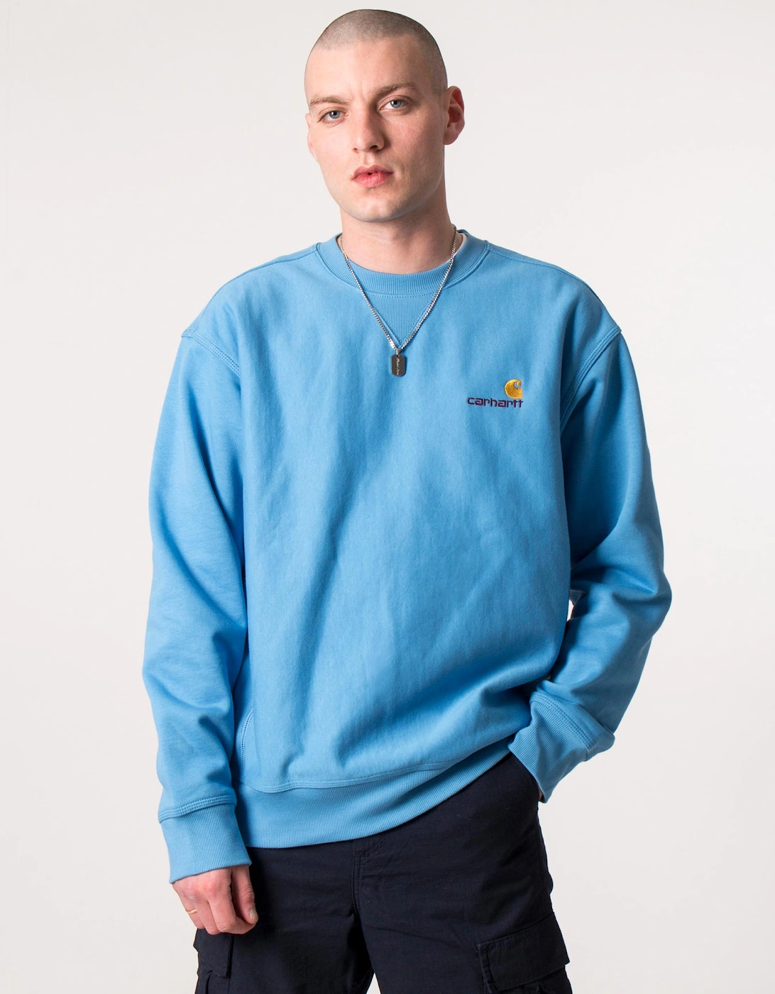 Relaxed Fit American Script Sweatshirt, 4 of 3