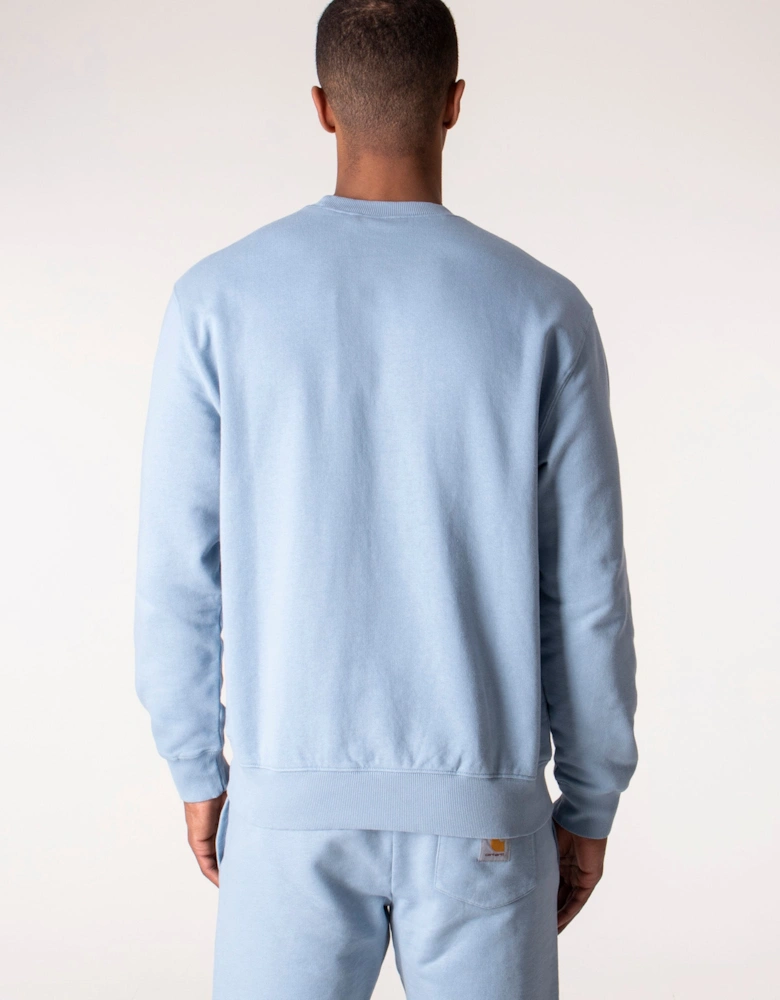 Relaxed Fit Chest Pocket Sweatshirt