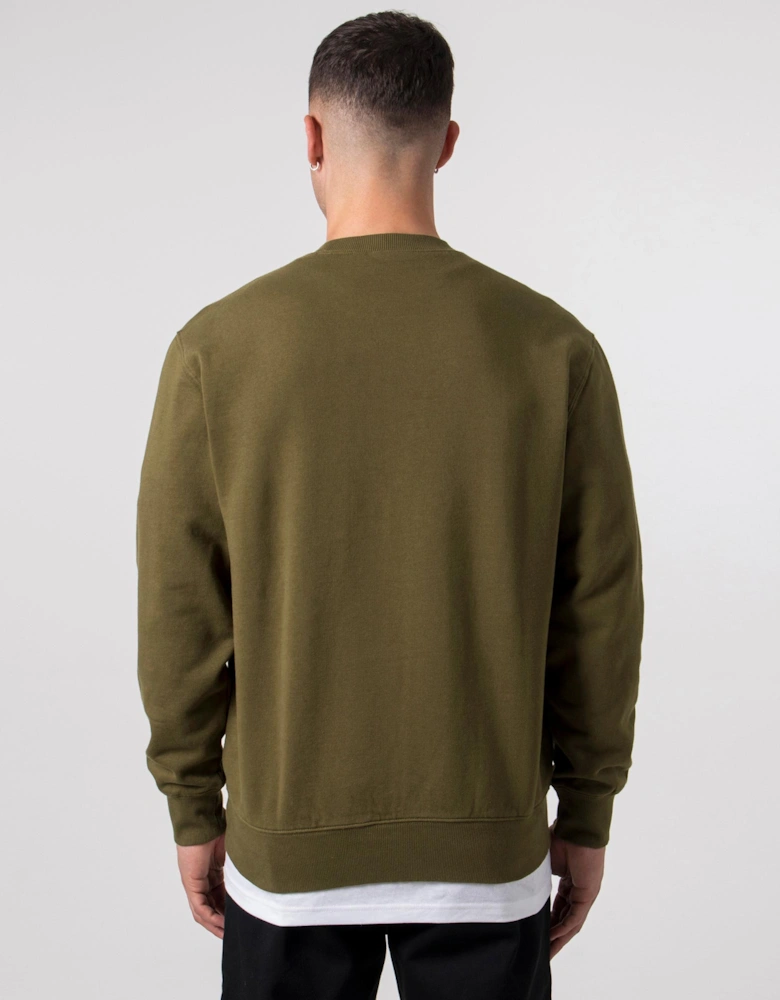 Relaxed Fit Pocket Sweatshirt