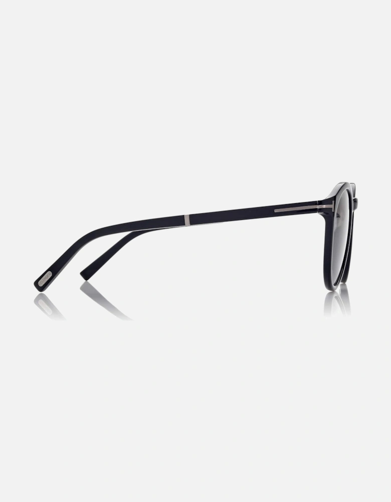 Mens Elton Polarized Sunglasses Black