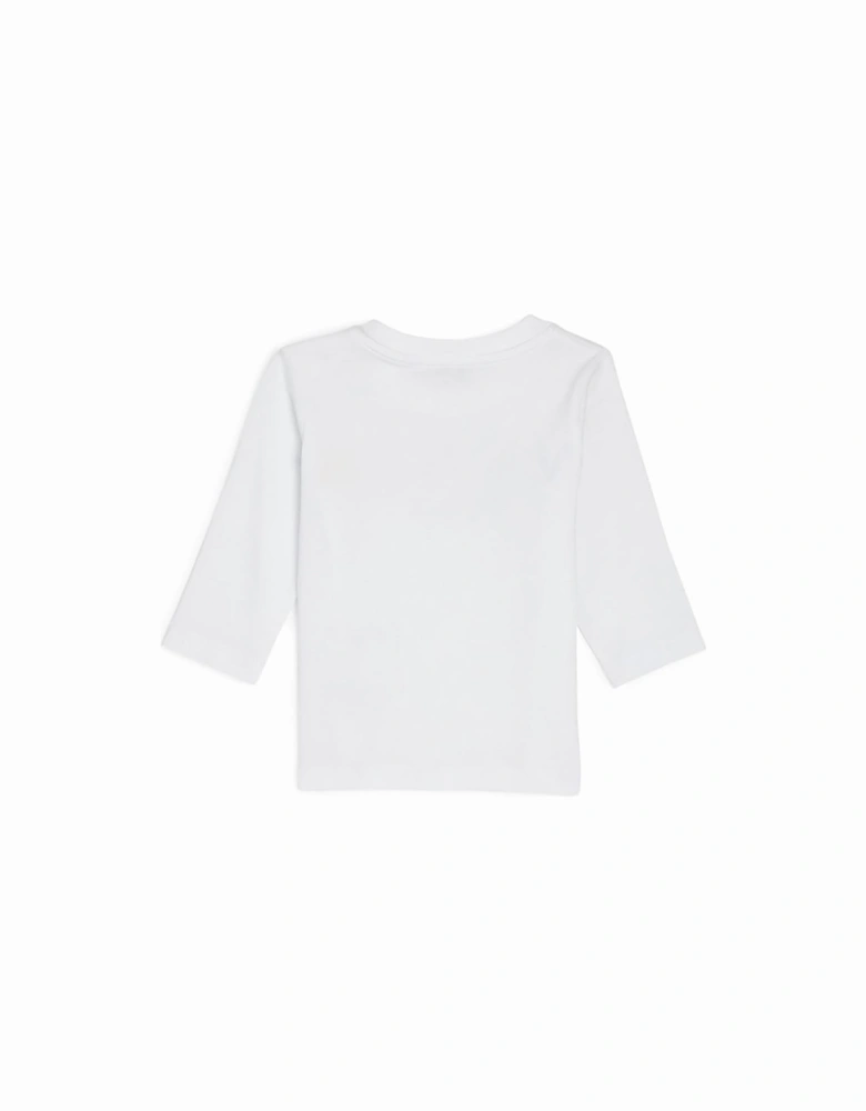 - Baby Boys long sleeve T-Shirt White