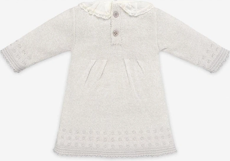 Baby Girls Grey 'Perseo' Knitted Dress