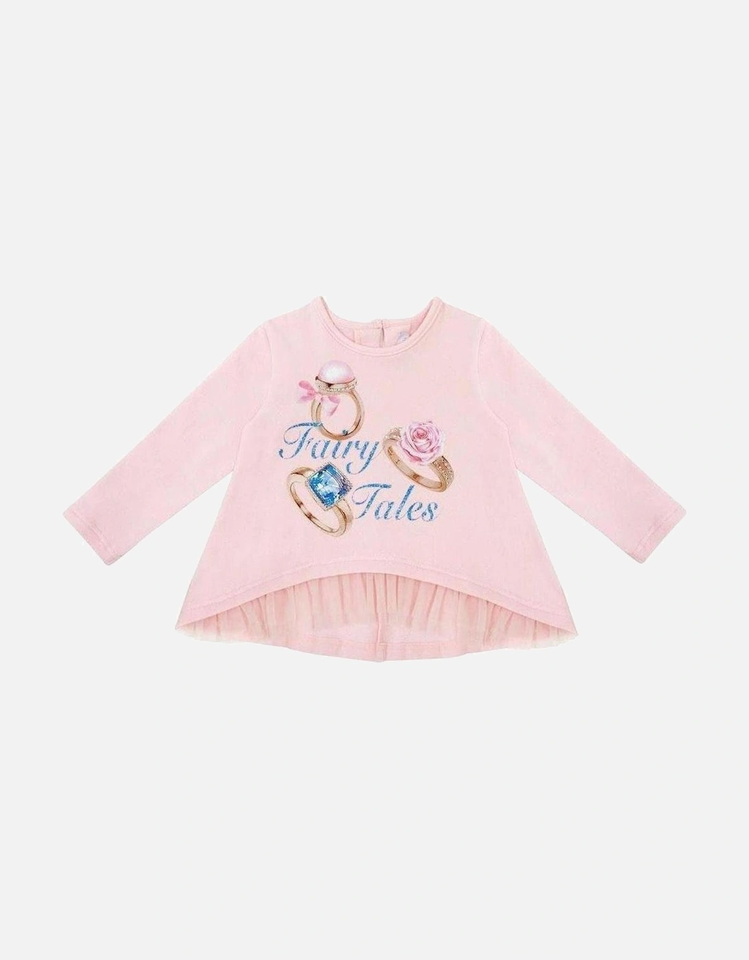 Girls Pink Fairytale Tunic, 3 of 2