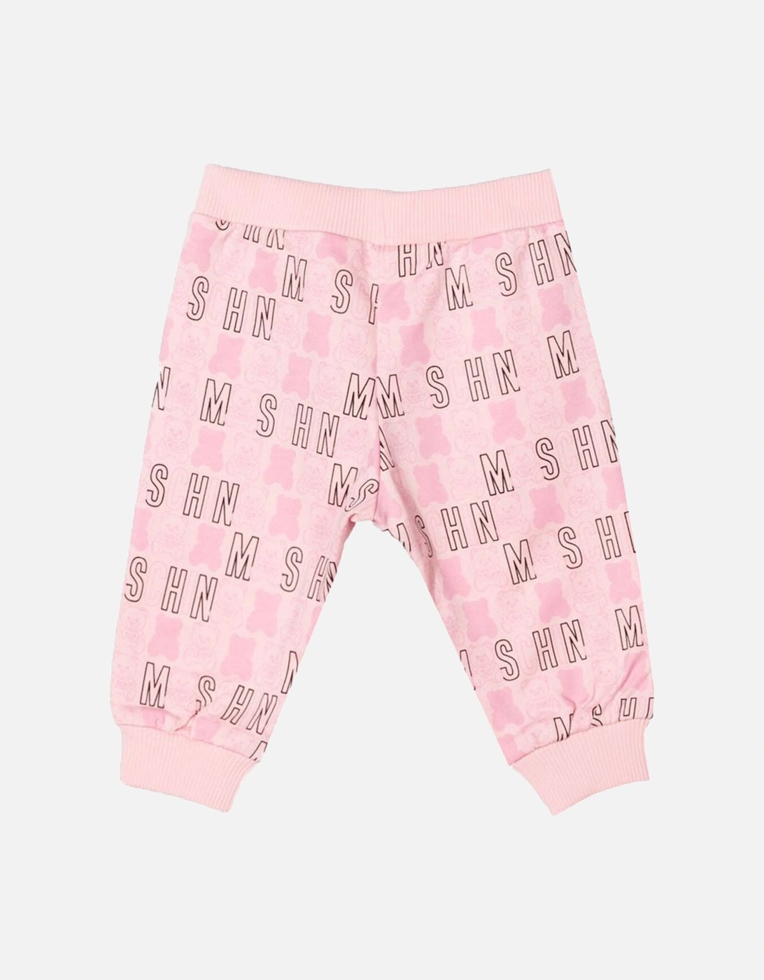 Baby Girls All-Over Leggings Pink