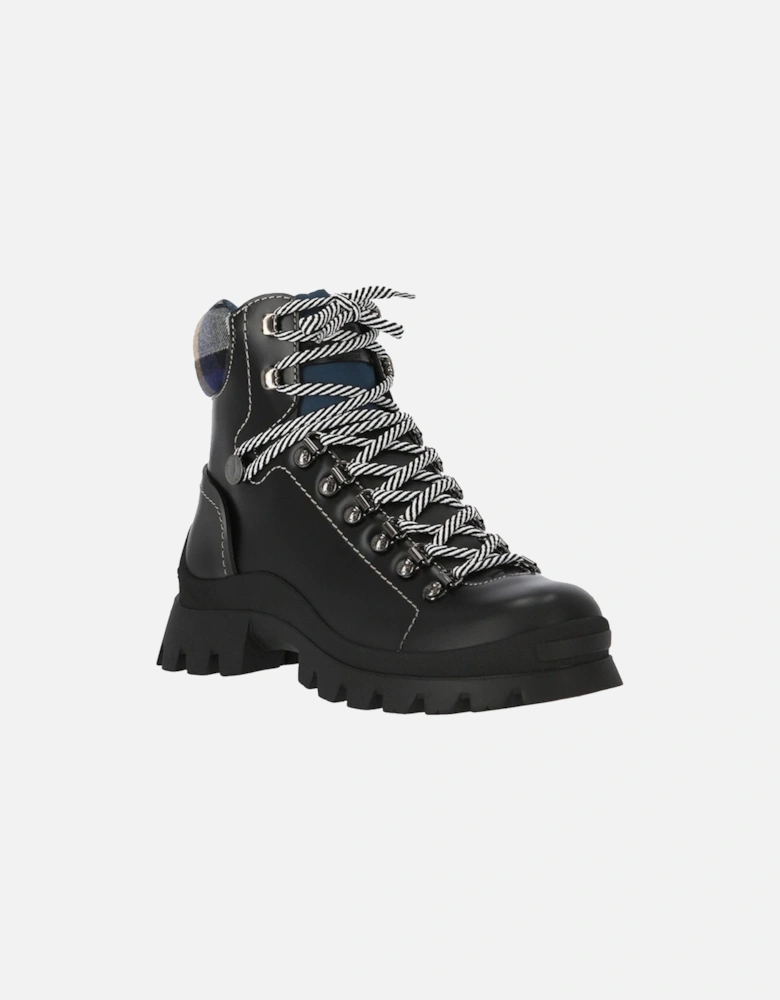 Men's Ankle-High Hiking Boots Black