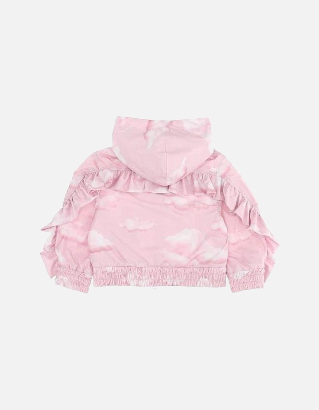 Girls Pink Cloud Frill Jacket