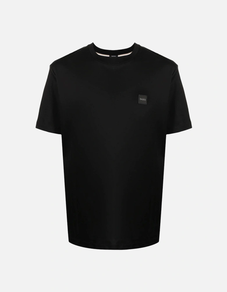Hugo Mens T shirt Square Chest Logo Black