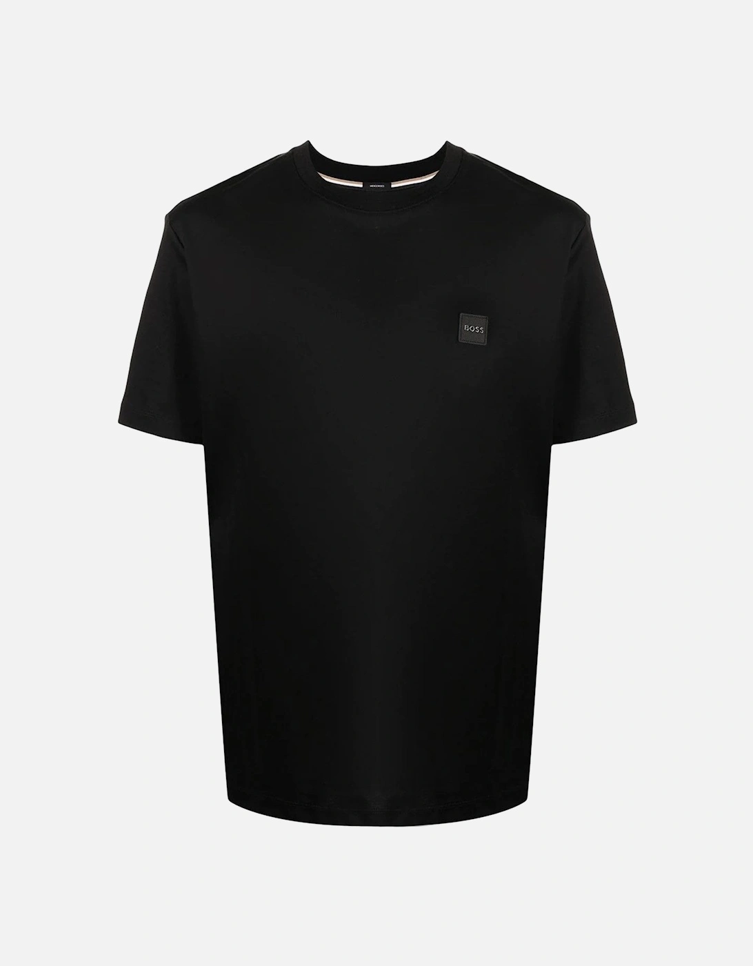 Hugo Mens T shirt Square Chest Logo Black, 2 of 1