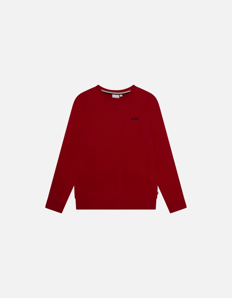 Kids Classic Sweater Red