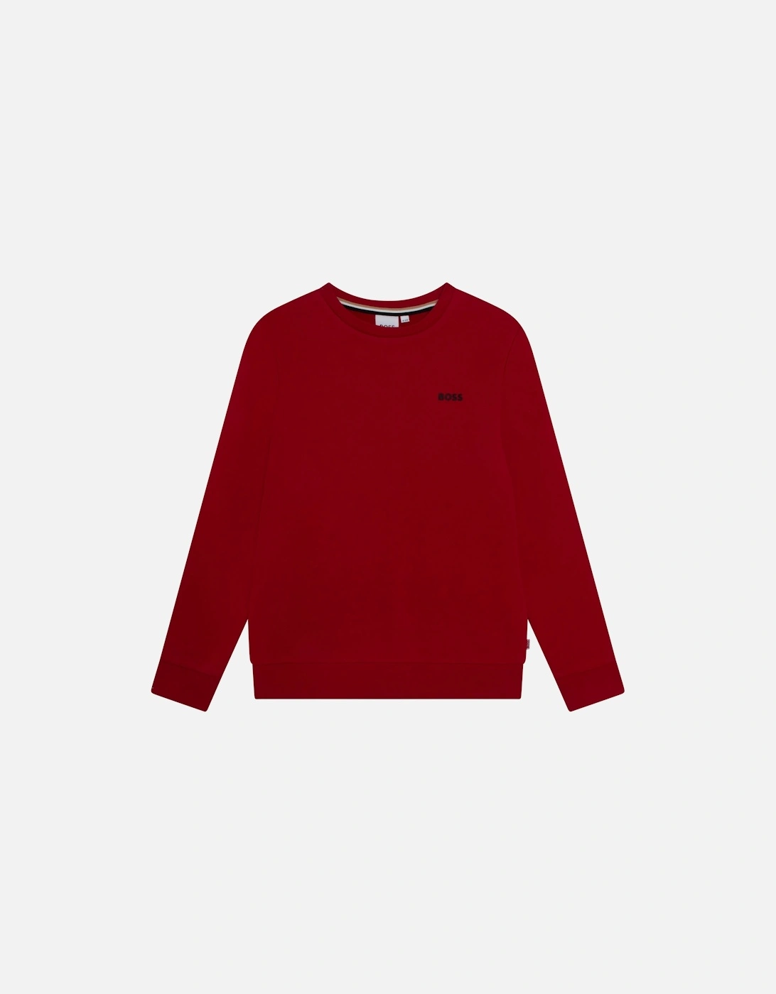 Kids Classic Sweater Red, 4 of 3