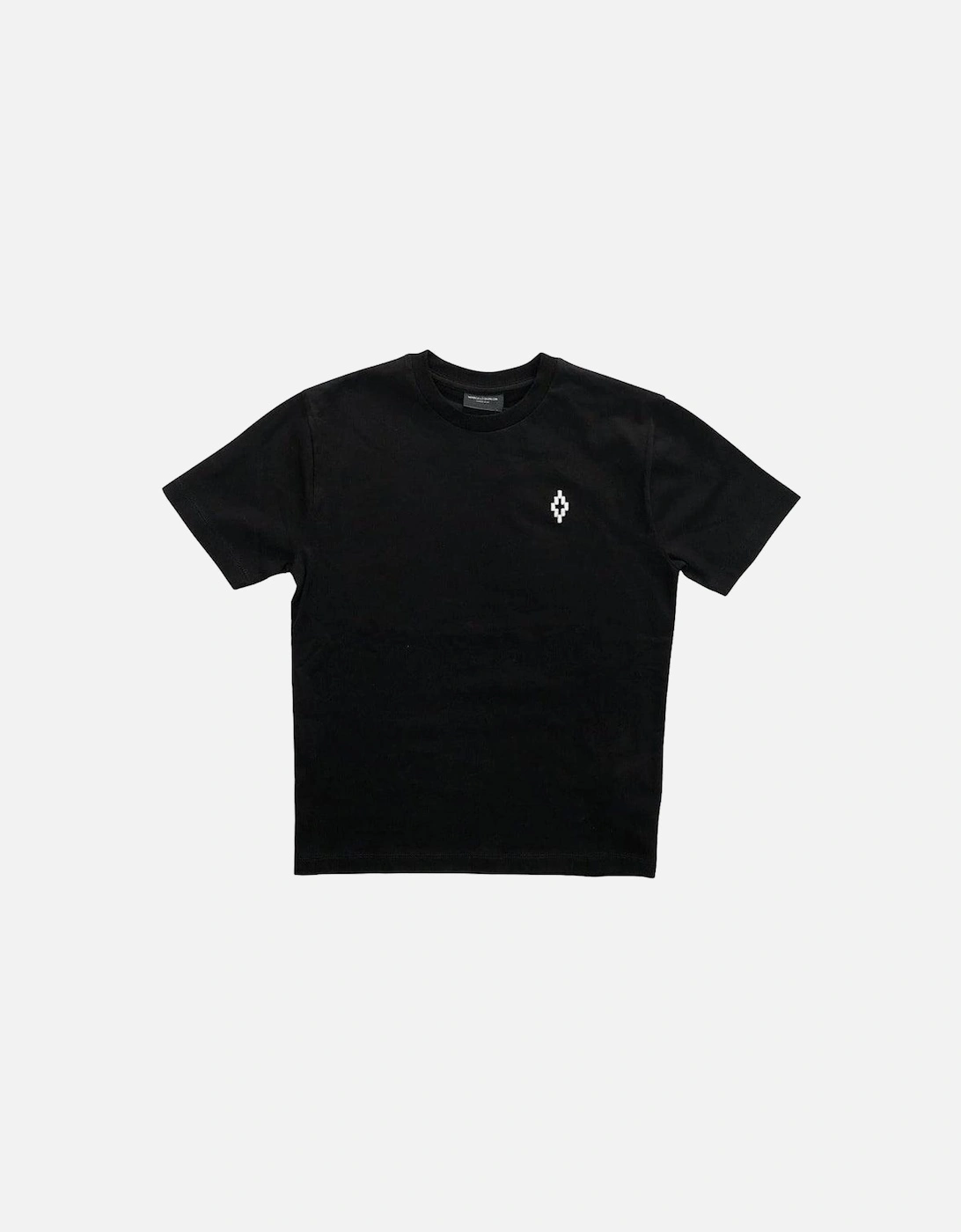 Boys Black 'Logo' Tshirt, 2 of 1