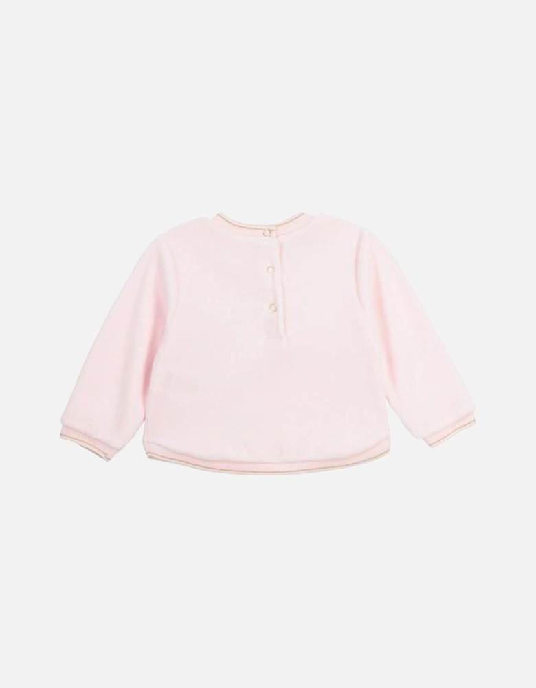 Girls Pink Sweatshirt