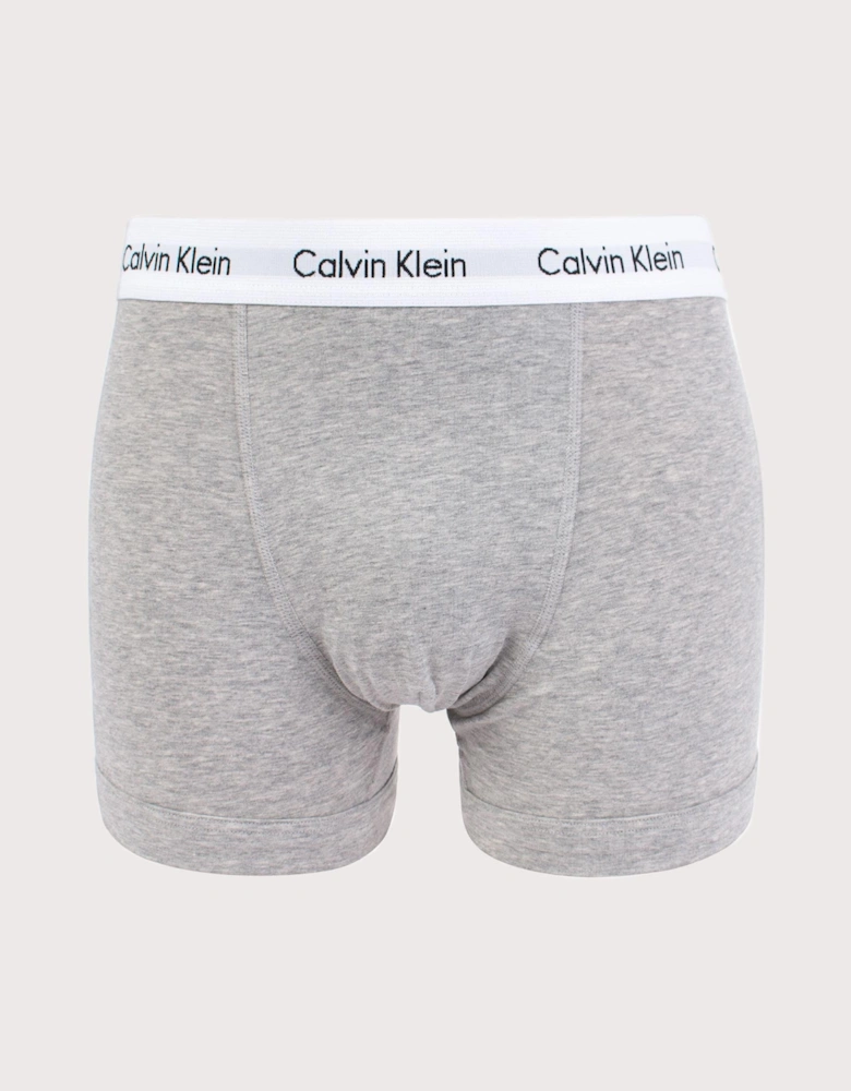 Three Pack of Cotton Stretch Trunks