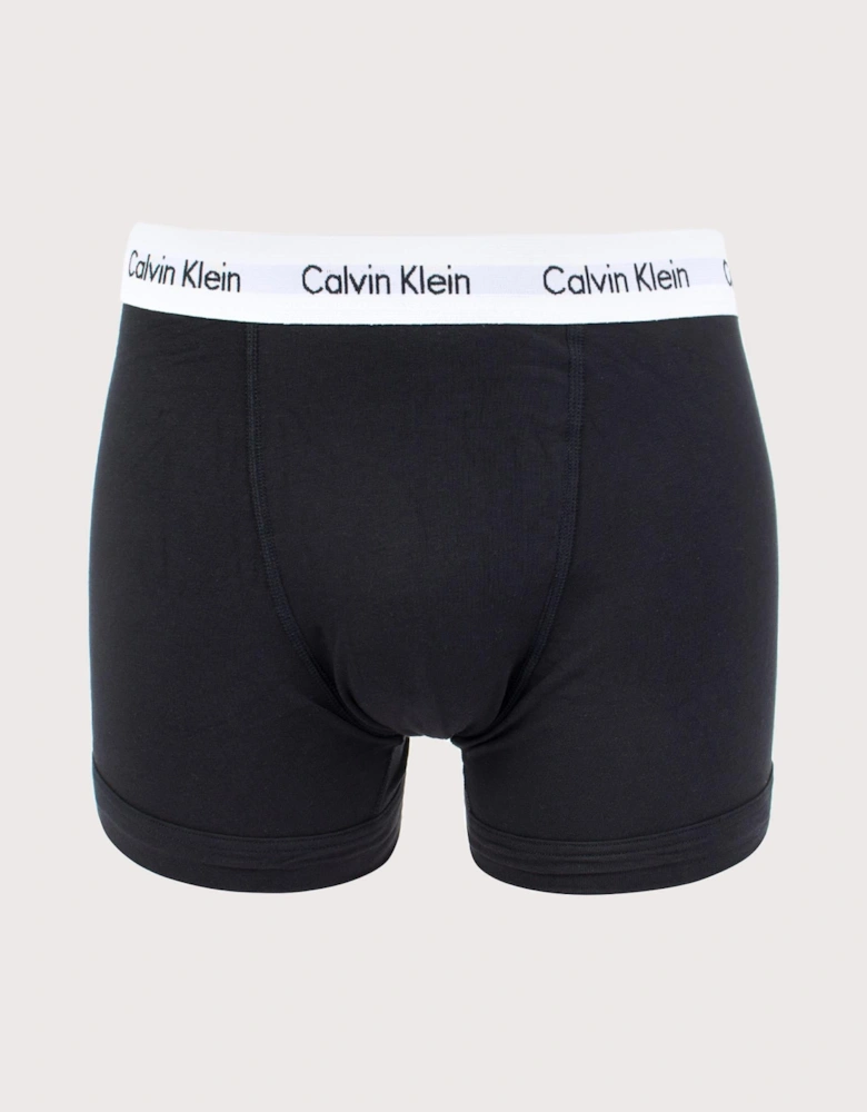 Three Pack of Cotton Stretch Trunks