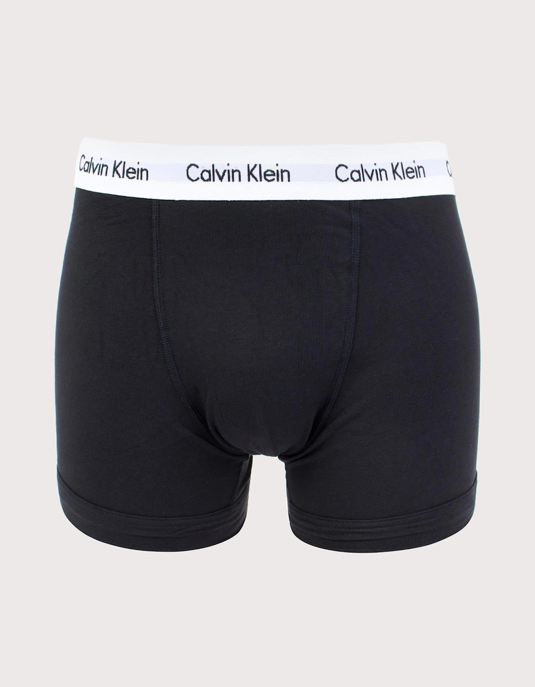 Three Pack of Cotton Stretch Trunks