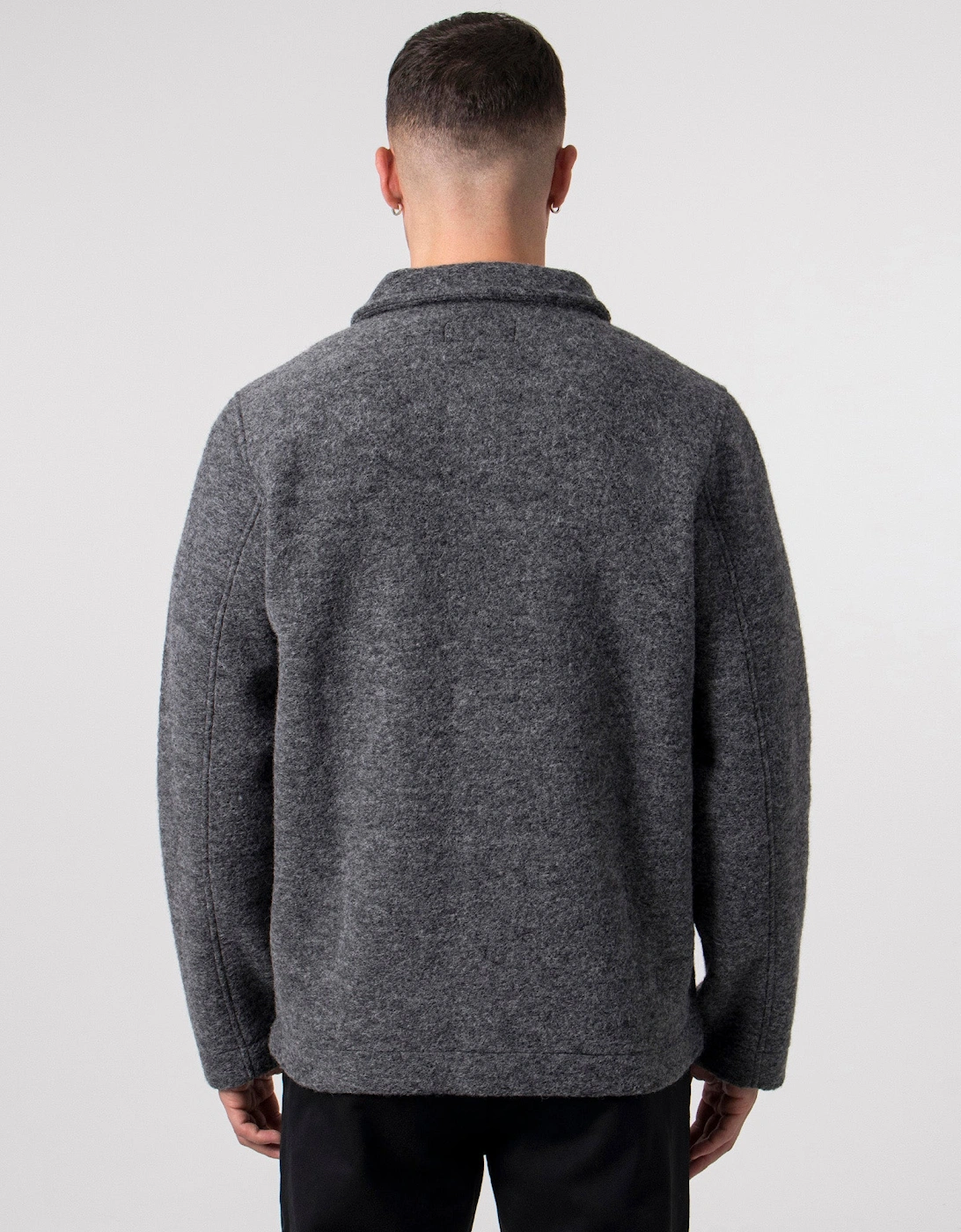 Oversized Fit Wool Field Jacket