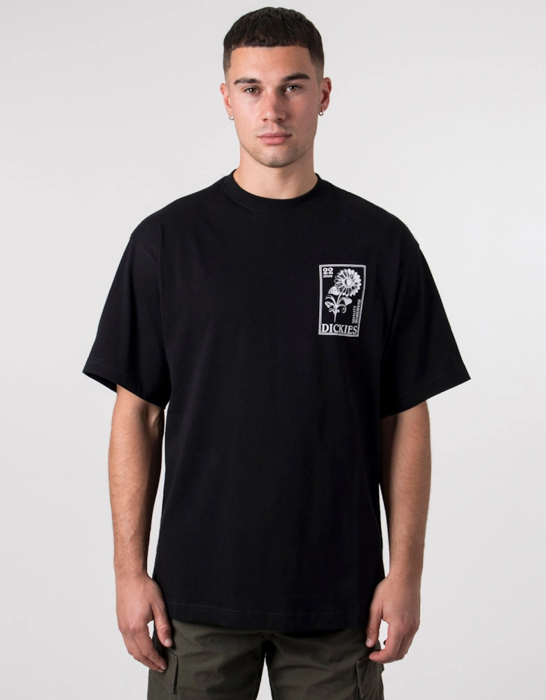 Relaxed Fit Garden Plain T-Shirt