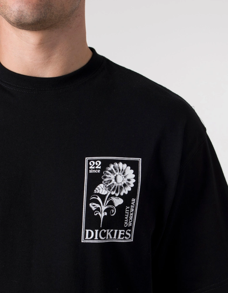 Relaxed Fit Garden Plain T-Shirt