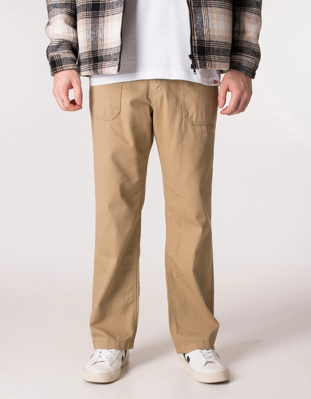 Straight Fit Cotton Fatigue Pants, 6 of 5