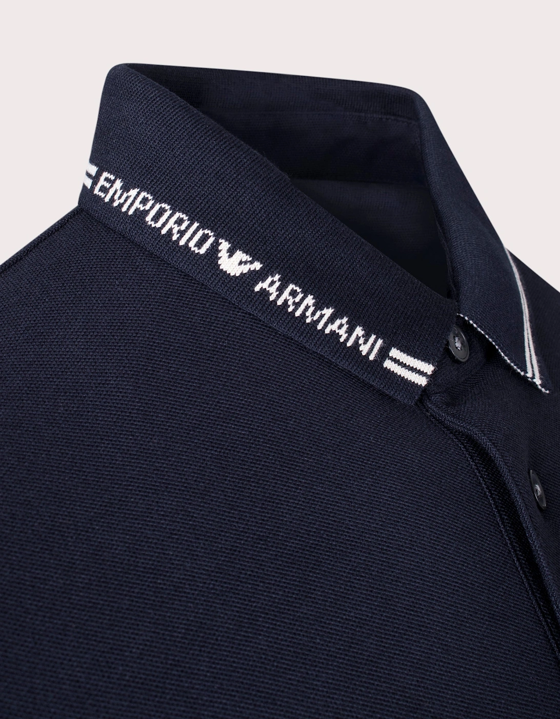 Tipped Collar Polo Shirt