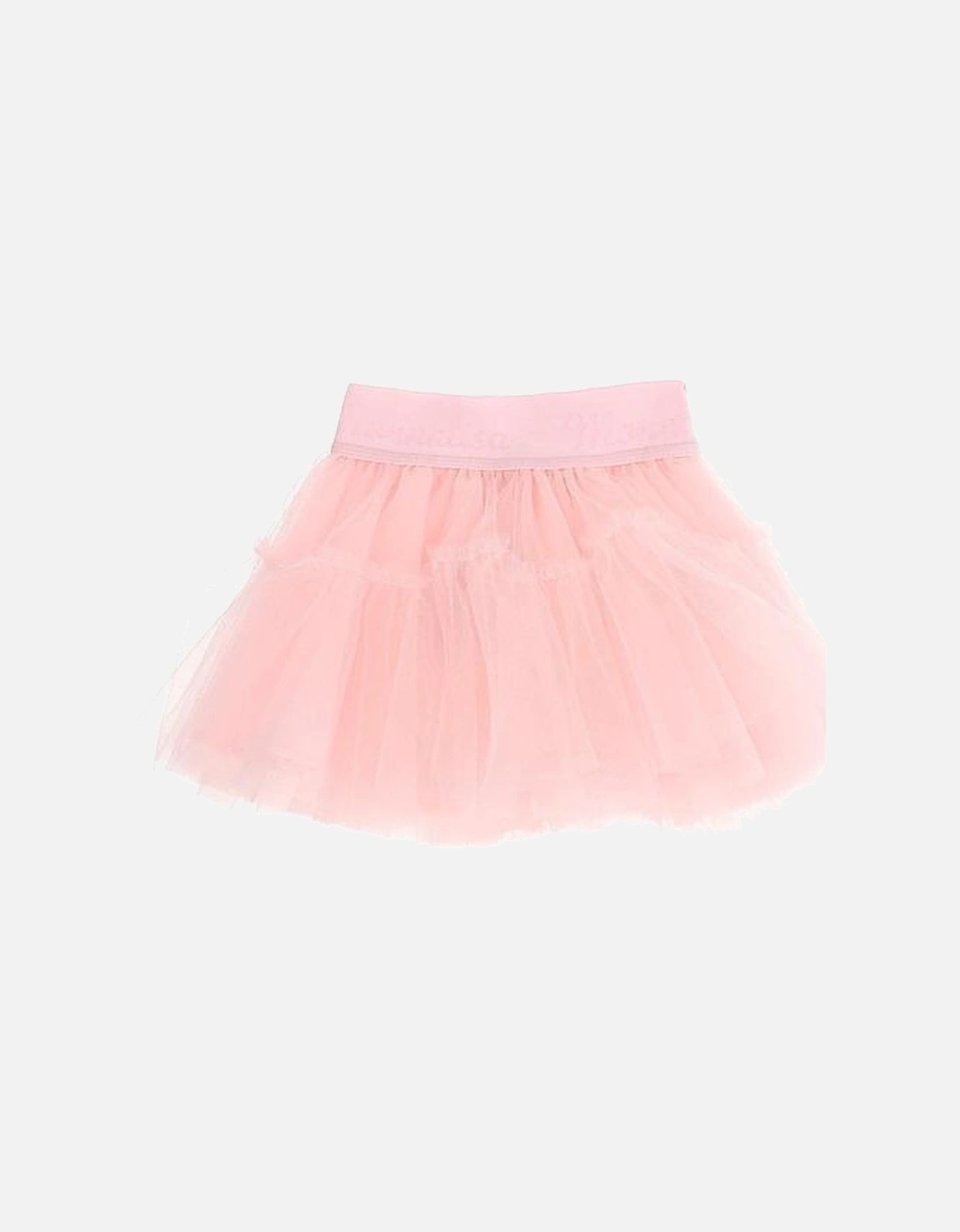 Girls Pink Tulle Skirt, 4 of 3