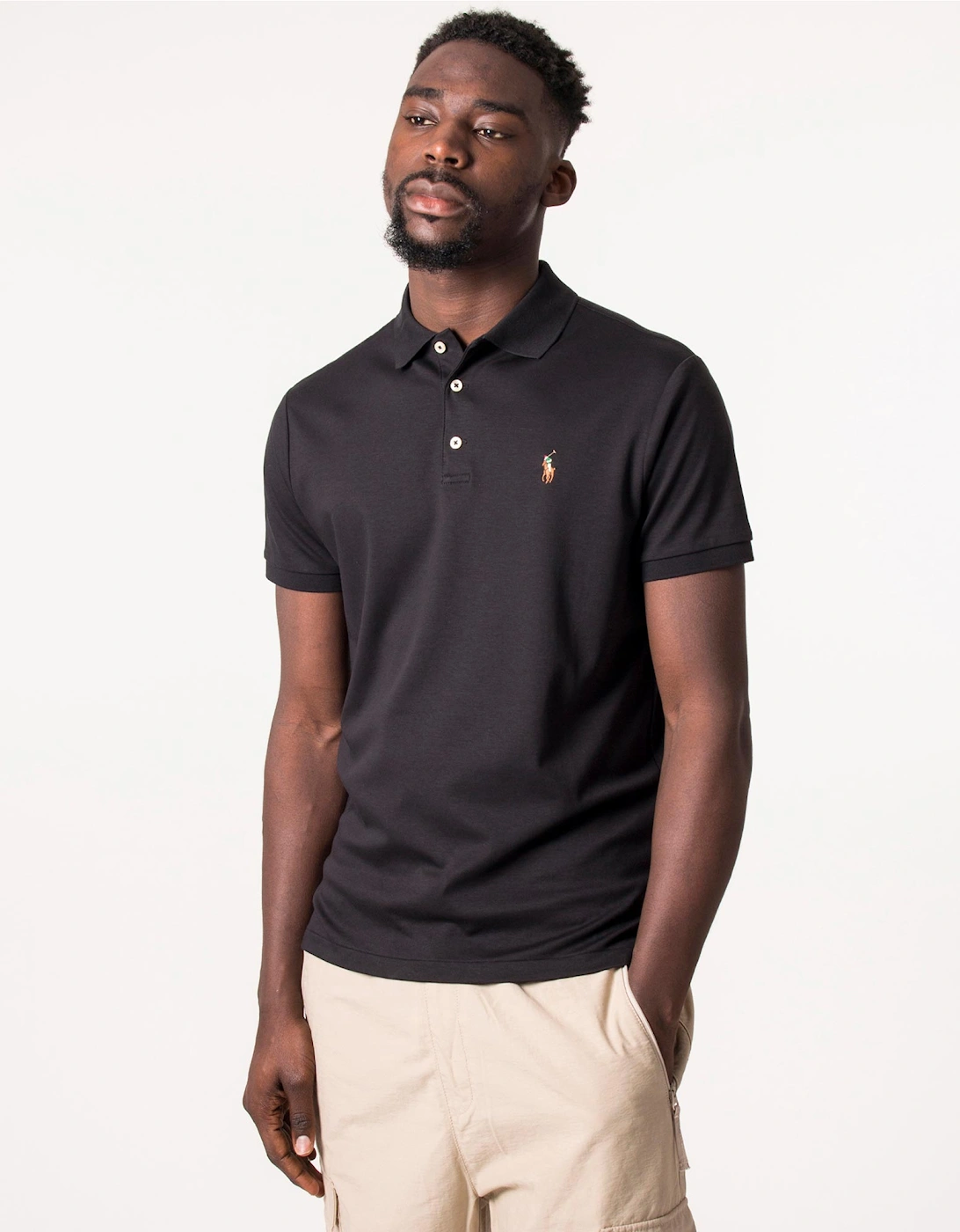 Custom Slim Fit Interlock Polo Shirt