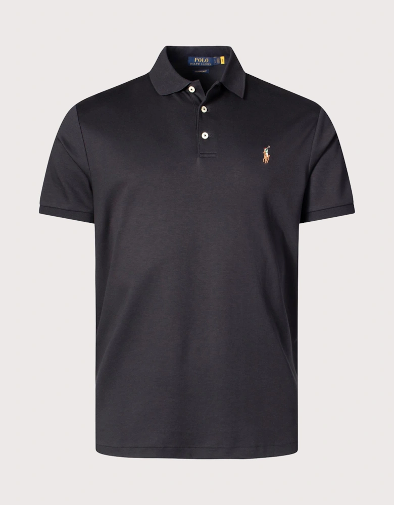 Custom Slim Fit Interlock Polo Shirt