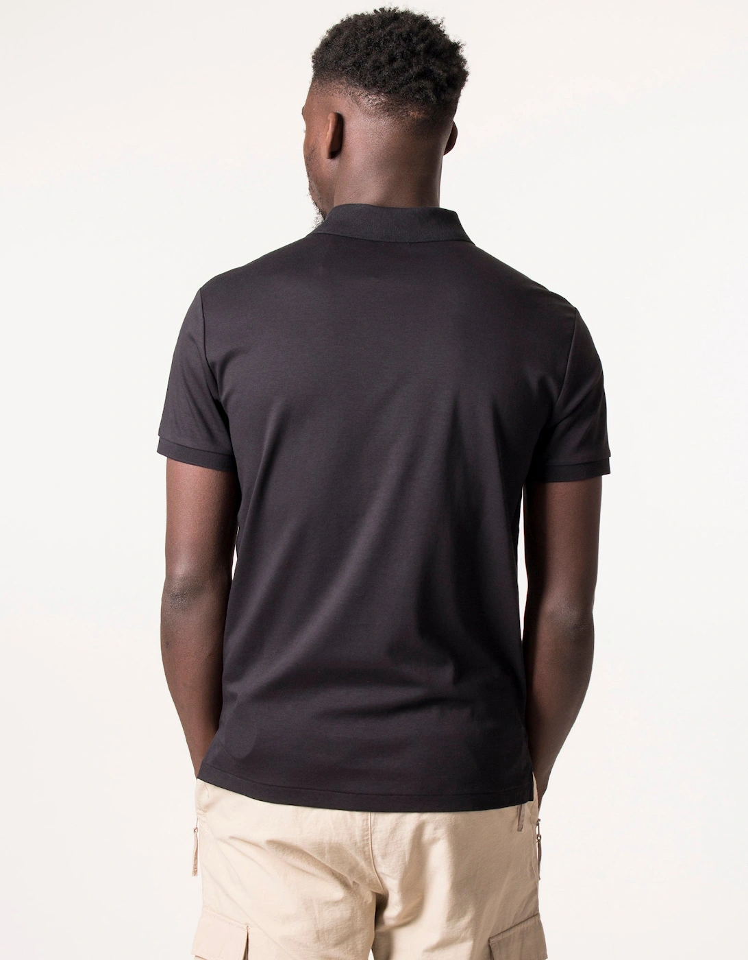 Custom Slim Fit Interlock Polo Shirt