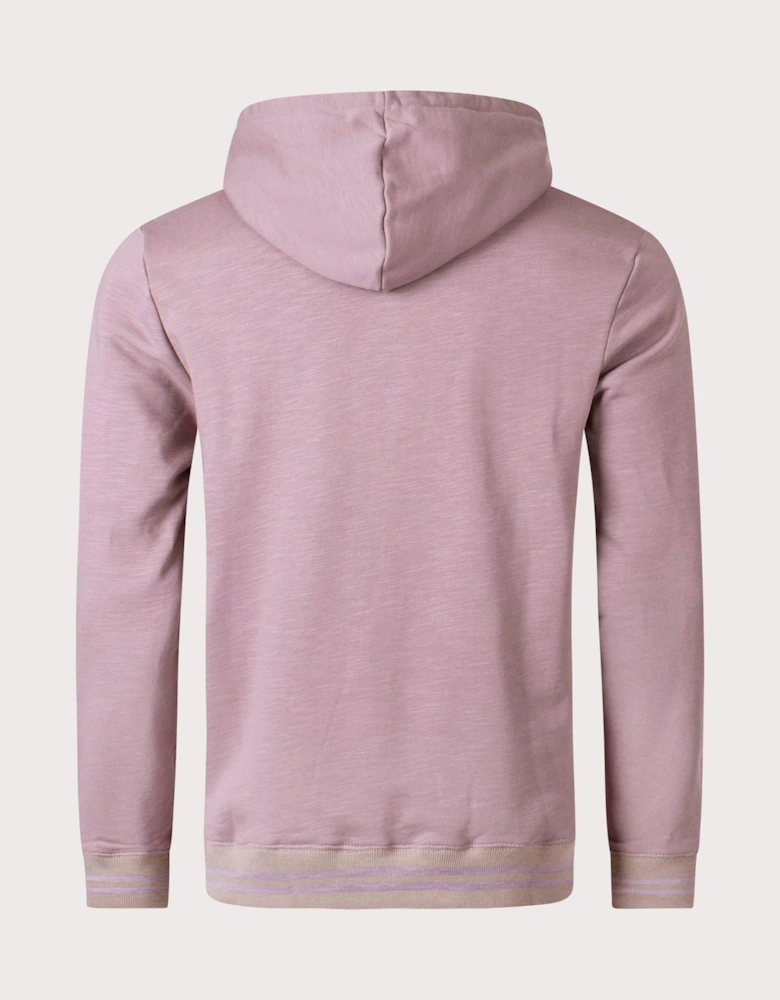 Broad Stripe Zebra Logo Hoodie