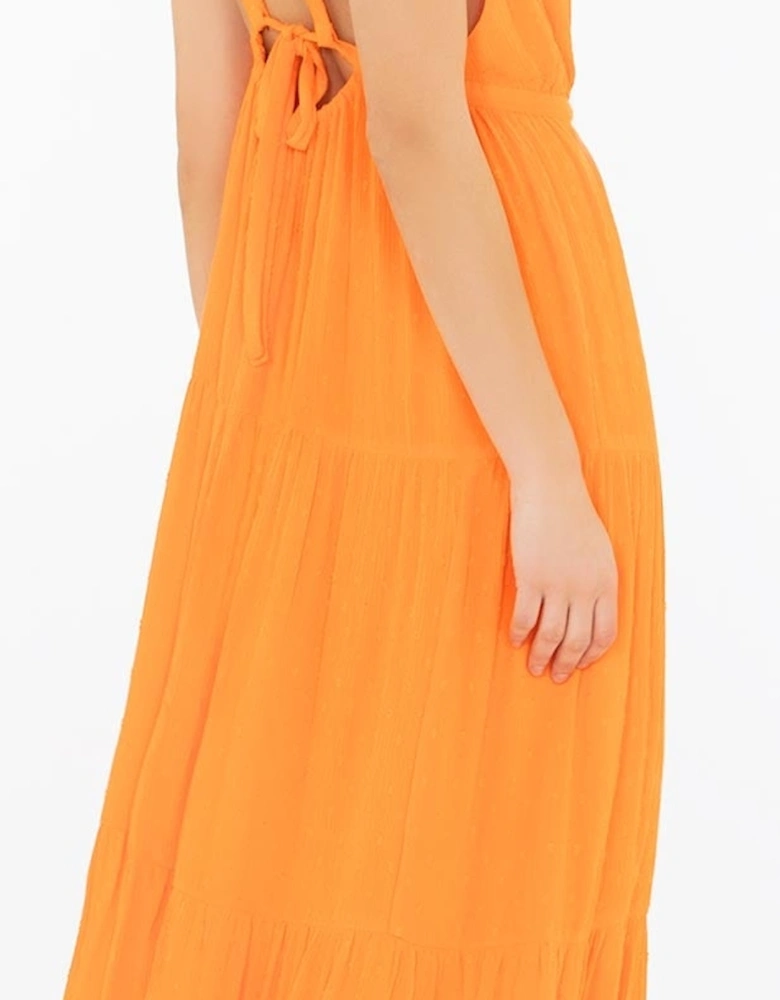 Angelica Maxi Dress in Orange