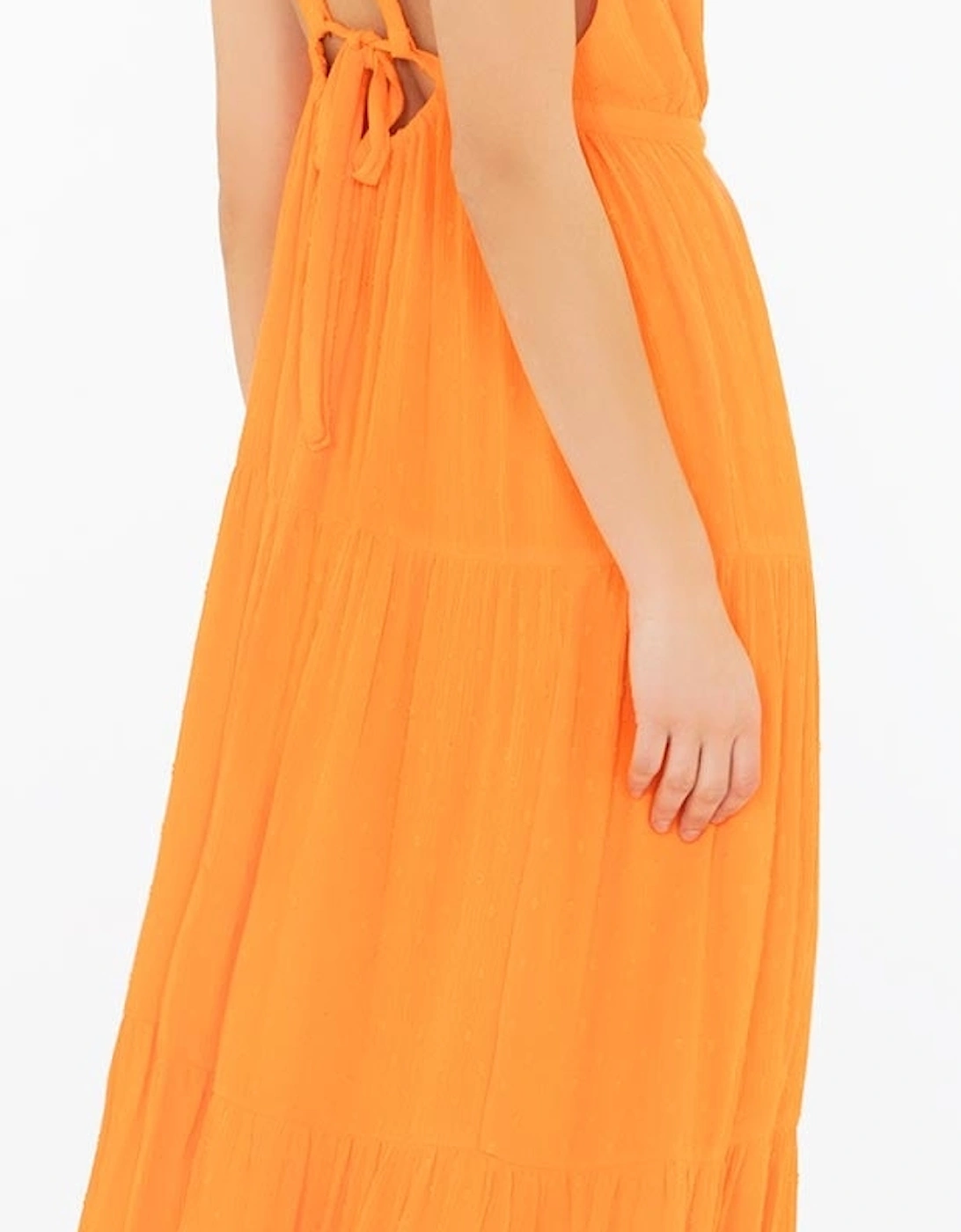 Angelica Maxi Dress in Orange